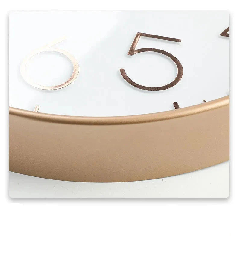 Noordse Minimalistische Wandklok - Tijdloos Design - Stijlvolle Functionaliteit-Wall Clocks-De Bazelaar