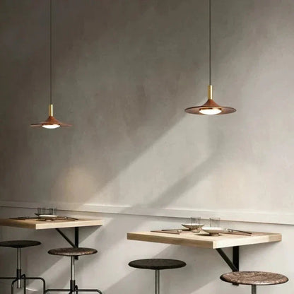 LED Hanglamp Walnotenhout - Japans Minimalistisch Ontwerp