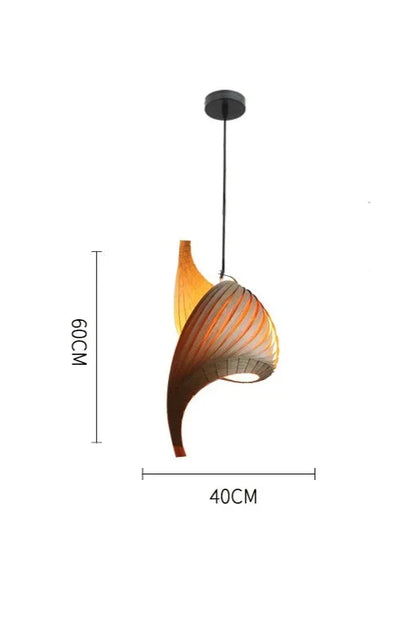 Japanse Vortex LED Hanglamp - Minimalistisch Design-light decor-De Bazelaar