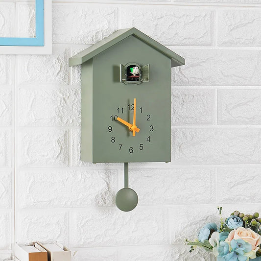 Moderne Koekoek Wandklok - Pendule met Uniek Design-Wall Clocks-De Bazelaar