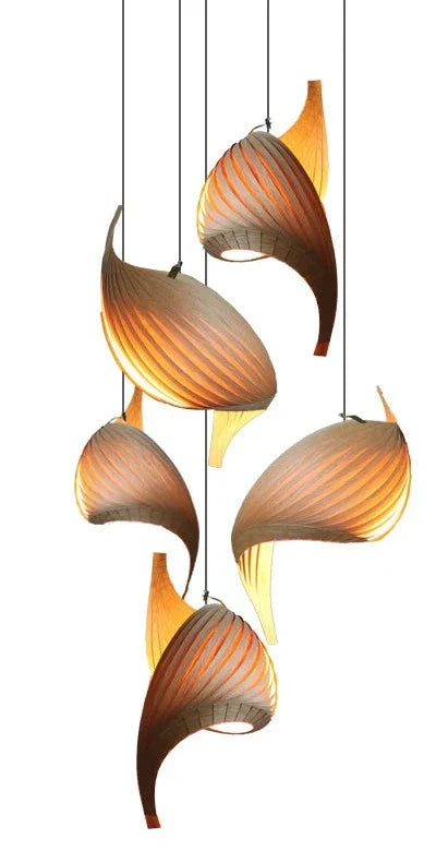 Japanse Vortex LED Hanglamp - Minimalistisch Design-light decor-De Bazelaar