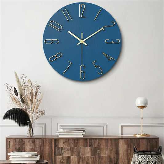 Moderne Minimalistische Wandklok - Stijlvol - Functioneel - Tijdloos Design-Wall Clocks-De Bazelaar