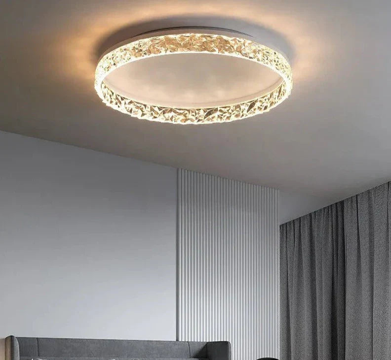 Moderne Noordse Crystal Plafondlamp-light decor-De Bazelaar