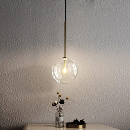 Scandinavische Glazen Hanglamp - Minimalistisch en Modern-light decor-De Bazelaar