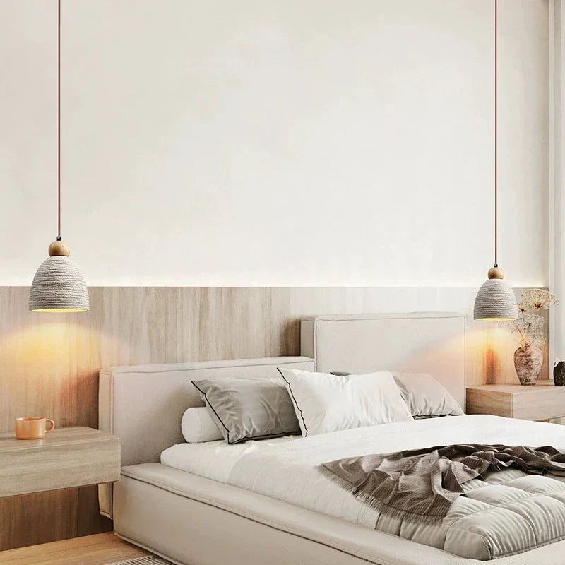 Retro Crème LED Hanglamp – Warm en Stijlvol-light decor-De Bazelaar