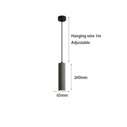Moderne Betonnen Hanglamp met LED-light decor-De Bazelaar