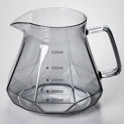 Premium Borosilicaat Glazen Karaf - Duurzaam - Stijlvol - Perfect voor Elke Gelegenheid-Coffee & Tea-De Bazelaar