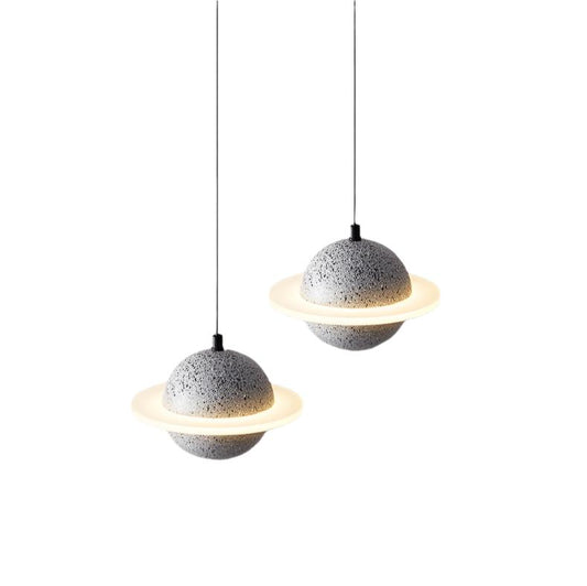 LED Sterluster van Travertin – Moderne Industriële Hanglamp-light decor-De Bazelaar
