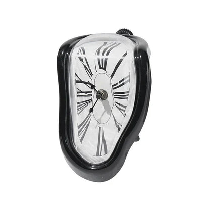 Smeltende Klok - Surrealistische Stijl - Uniek Decoratief Kunstwerk-Wall Clocks-De Bazelaar