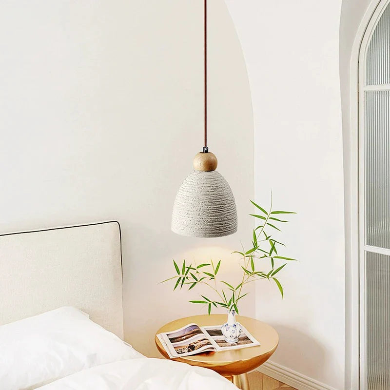 Retro Crème LED Hanglamp – Warm en Stijlvol-light decor-De Bazelaar