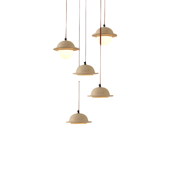 Travertin Hanglamp - Modern & Natuur Design-light decor-De Bazelaar