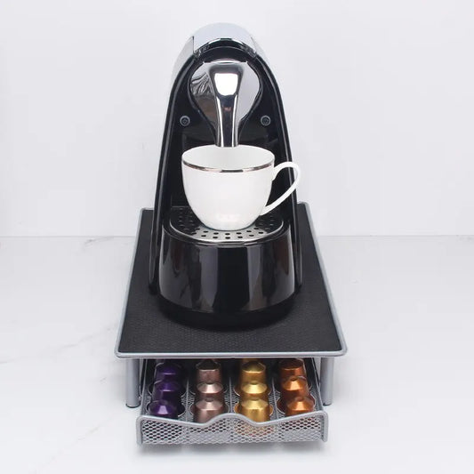 Universele Koffiecup Houder - Glijdende Lade - Ruimtebesparend Design-Coffee & Tea-De Bazelaar
