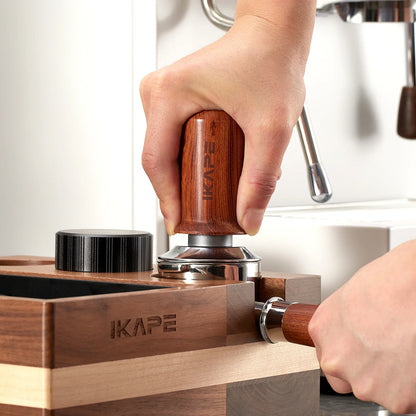 Spring Loaded IKAPE Espresso Tamper - Perfecte Druk - Professionele Koffieervaring-Coffee & Tea-De Bazelaar