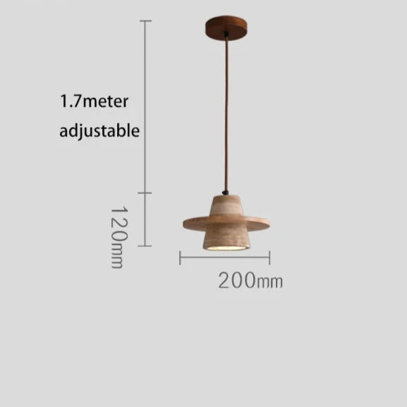 LED Hanglamp Retro Crème Steen-light decor-De Bazelaar