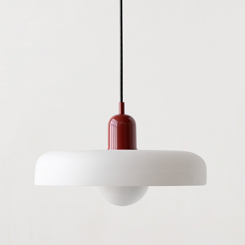 Hanglamp VividGlass Bauhaus – Uniek Kunstzinnig Design-Lamps-De Bazelaar