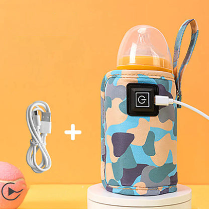 Draagbare USB Melkverwarmer - Warm Melk Overal Op - Handig en Efficiënt-Bottle Warmers-De Bazelaar