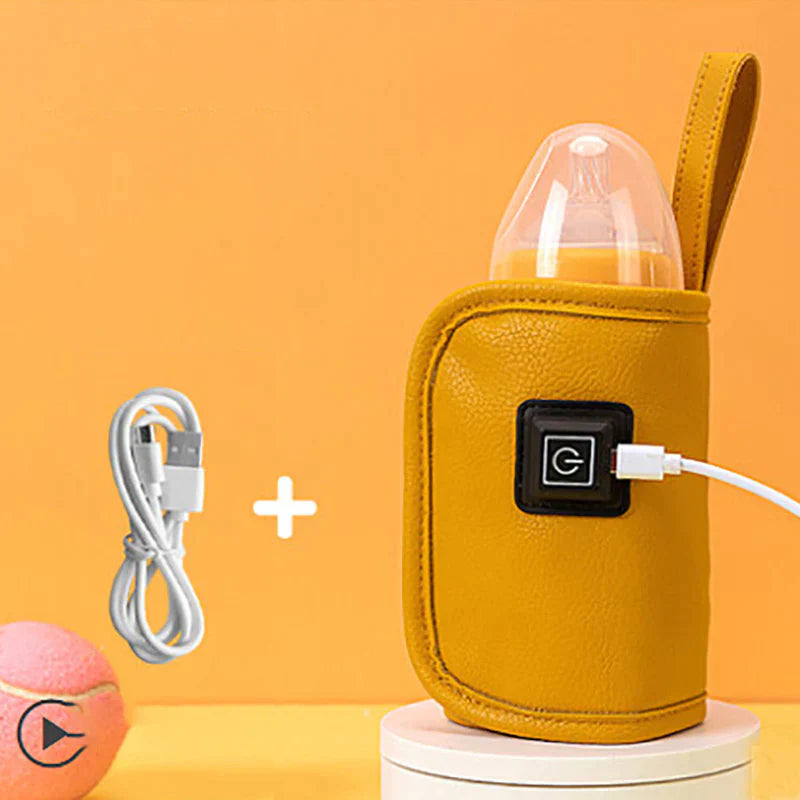 Draagbare USB Melkverwarmer - Warm Melk Overal Op - Handig en Efficiënt-Bottle Warmers-De Bazelaar