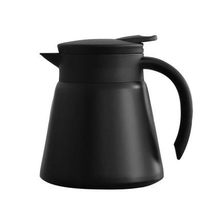 Thermisch Geïsoleerde Karaf 600ml - Perfecte Temperatuur - Stijlvol Ontwerp-Coffee & Tea-De Bazelaar