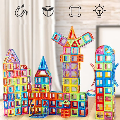 Magnetische Speelgoed Bouwset - Educatieve Ontwikkeling - Creatief Spel-Toys-De Bazelaar