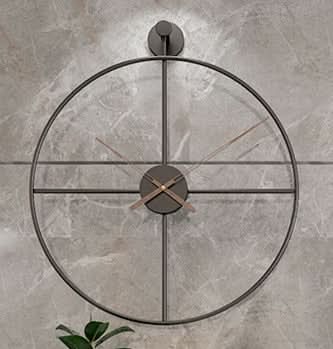 Moderne Minimalistische Wandklok-wall clocks-De Bazelaar