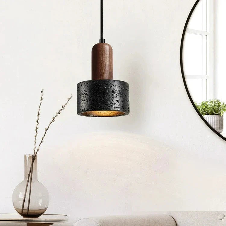 LED Hanglamp Zwart Steen - Modern en Elegant-light decor-De Bazelaar