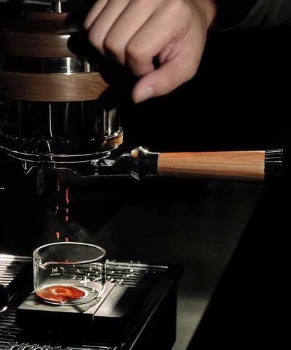 Italiaanse Handgreep - Bodemloze Portafilter 58mm - Perfecte Espresso-Coffee & Tea-De Bazelaar