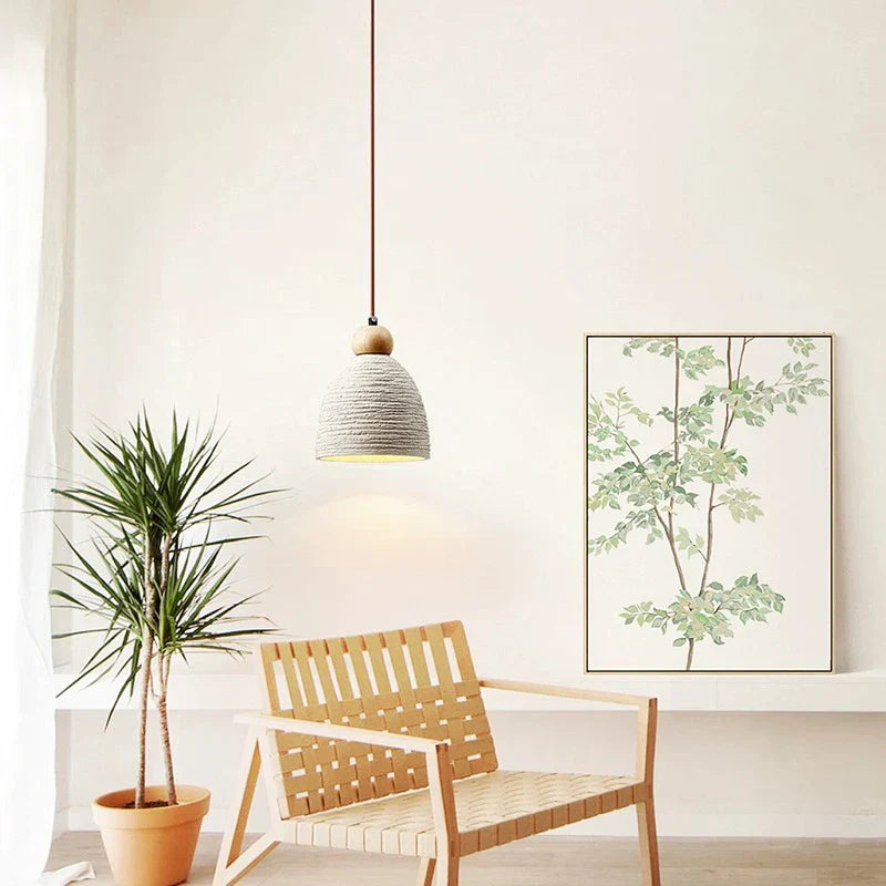 Retro Crème LED Hanglamp – Warm en Stijlvol-light decor-De Bazelaar