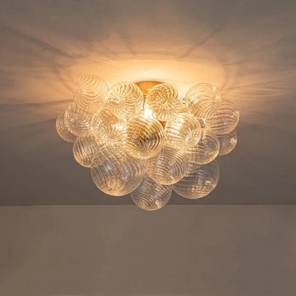 Cluster Ribbed Bubble Kroonluchter - Luxe en Stijlvol Design-light decor-De Bazelaar