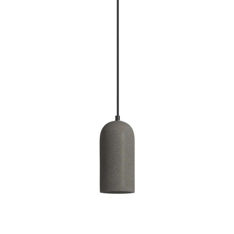 Minimalistische LED Hanglamp van Cement en Marmer-light decor-De Bazelaar