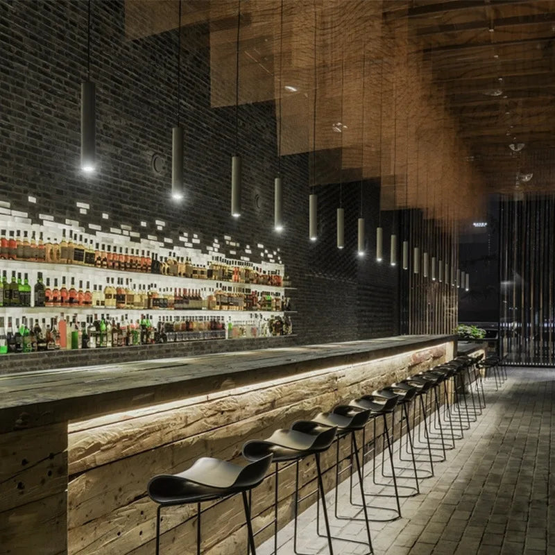 Industriële Travertin LED Hanglamp - Elegant Design-light decor-De Bazelaar