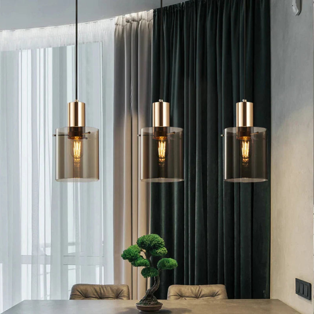 Luxe Hanglamp in Glas – Moderne Elegantie en LED-verlichting