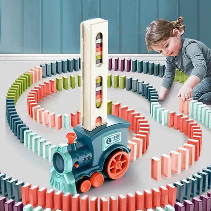 Creatieve Domino Express - Speel - Leer - Kleurrijke Stenen-Toys-De Bazelaar