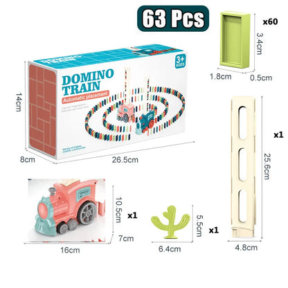 Creatieve Domino Express - Speel - Leer - Kleurrijke Stenen-Toys-De Bazelaar