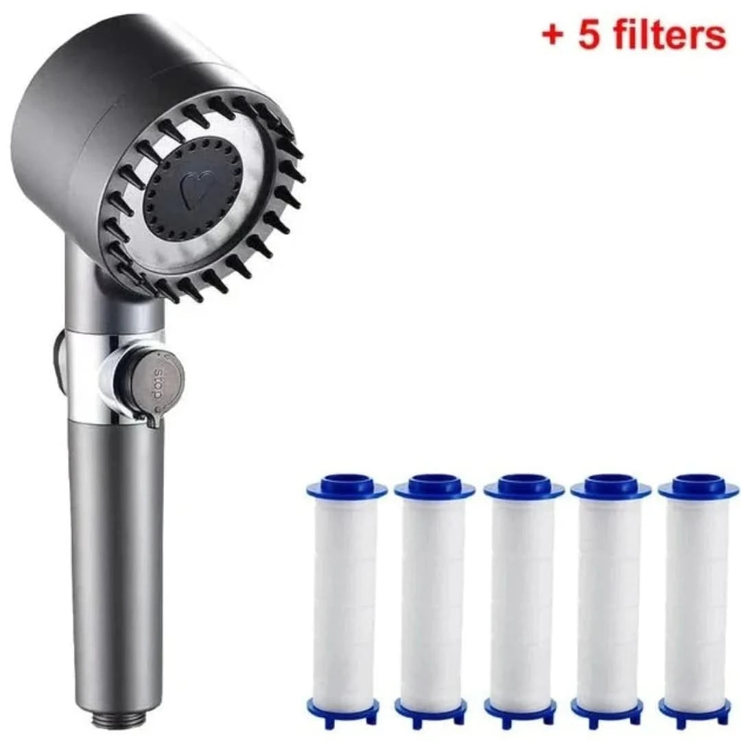 PressurePlus - 4 In 1 Douchekop