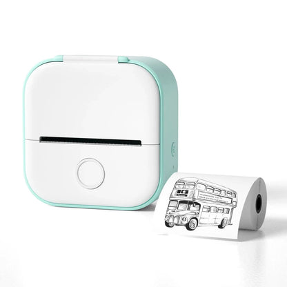 Portable Mini Thermal Label Printer Home Photo Printer Student Wrong Question Printer Bluetooth Mini Label Printer Price Tag