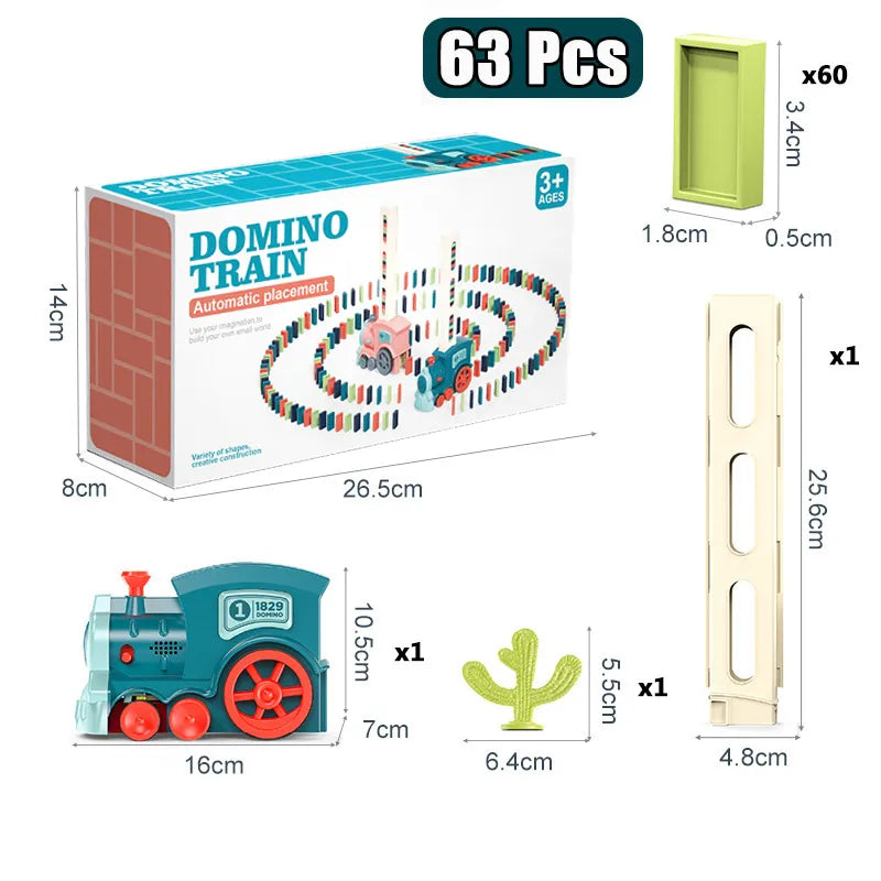 Creatieve Domino Express - Speel - Leer - Kleurrijke Stenen-Toys-De Bazelaar