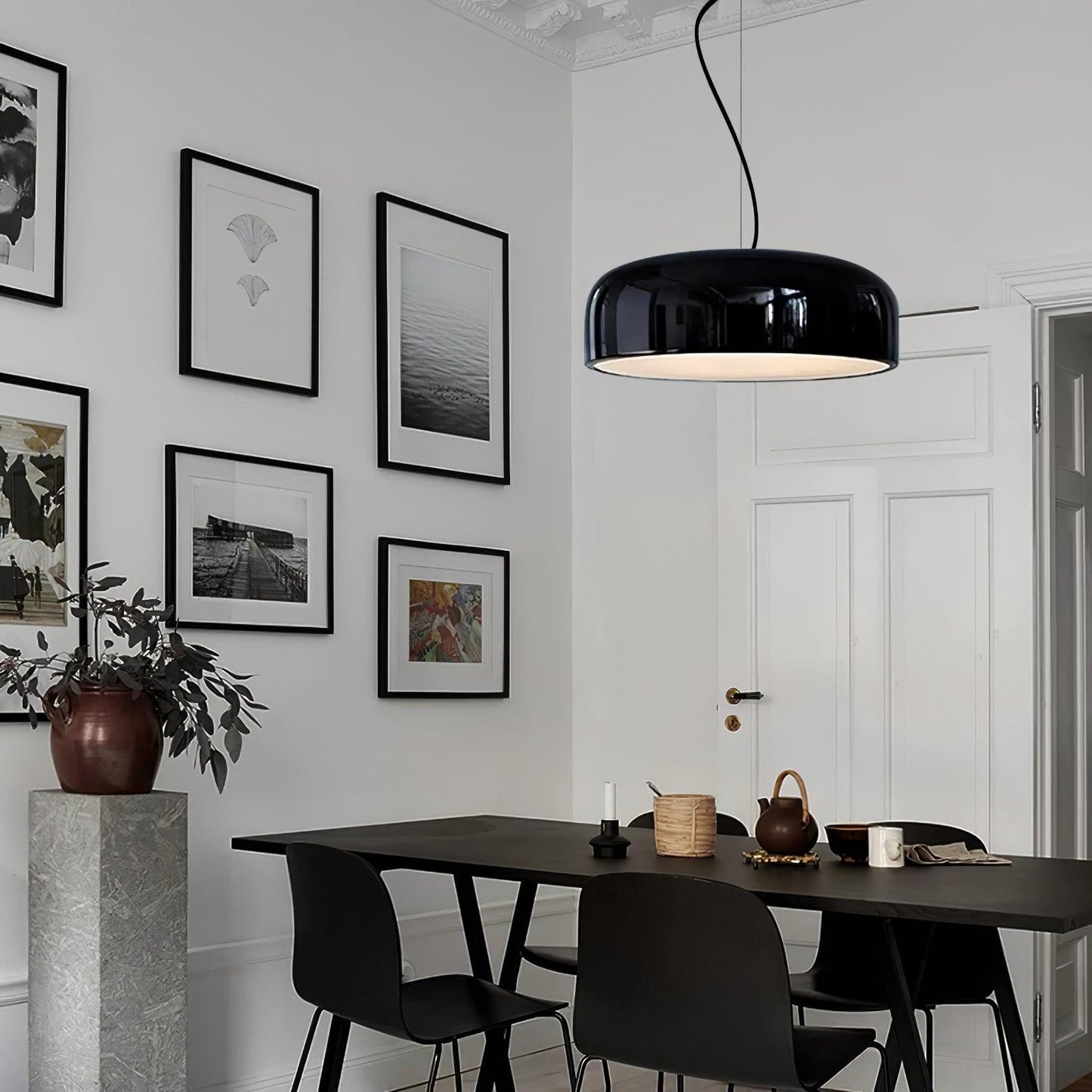 Strakke Minimalistische Hanglamp voor Moderne Interieurs-lamp-De Bazelaar