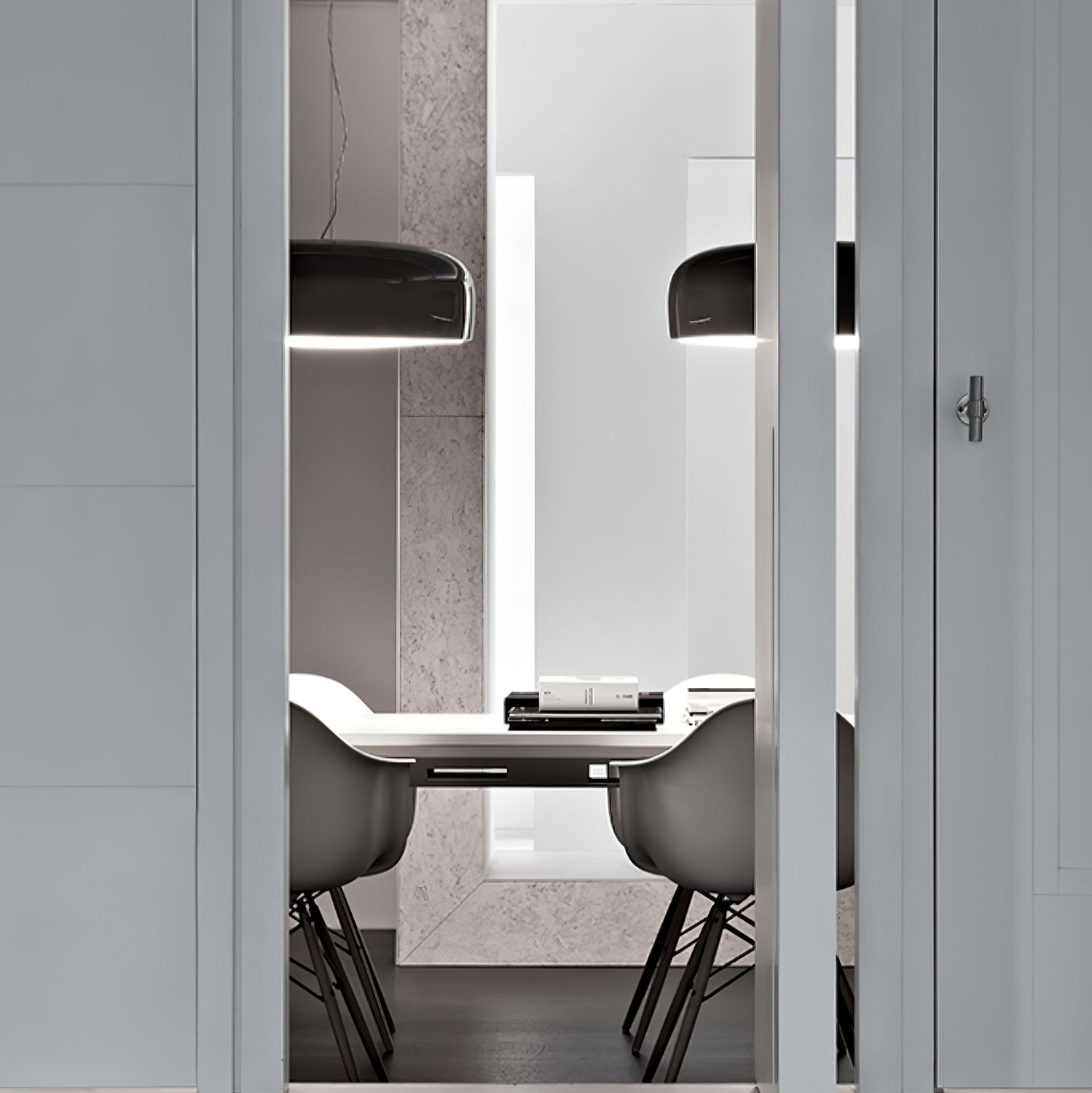 Strakke Minimalistische Hanglamp voor Moderne Interieurs-lamp-De Bazelaar