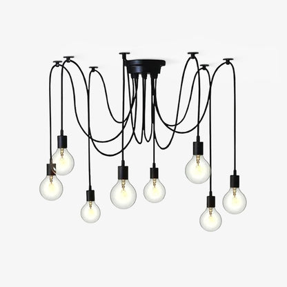 Spider Plafondlamp – Modern Industrieel Design-light decor-De Bazelaar