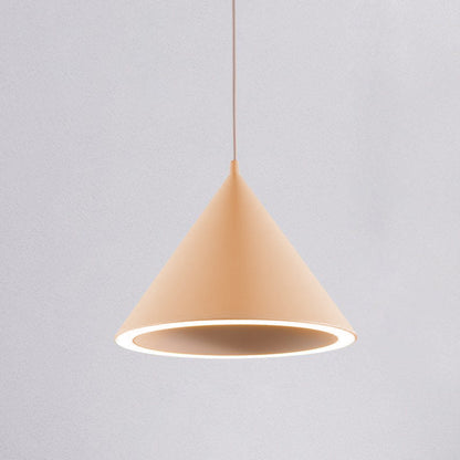 Moderne LED Ringhanglamp met Kegelvormig Design-light decor-De Bazelaar