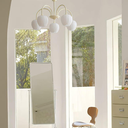 Tulip Elegante Matcha Kroonluchter – Luxe en Sfeervol Design-lamp-De Bazelaar