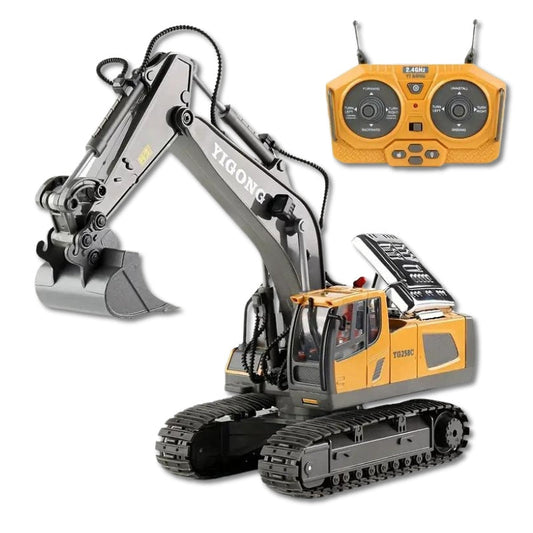 Premium RC Graafmachine - Ultieme Avonturen & Krachtige Functionaliteit-Toy Cars-De Bazelaar