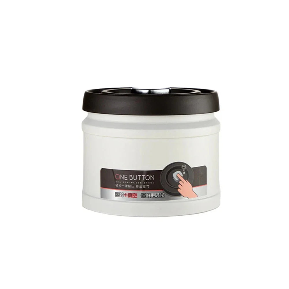 Vacuüm Verzegelde Koffieopslagcontainer - Versheid Behouden - Ideaal voor Koffieliefhebbers-Coffee & Tea-De Bazelaar