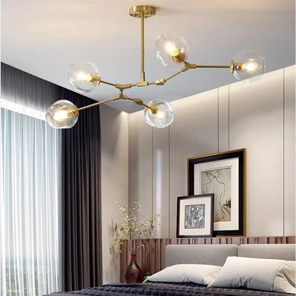 Sputnik Hanglamp Glazen Bubbles – Modern & Speels Design-lamp-De Bazelaar