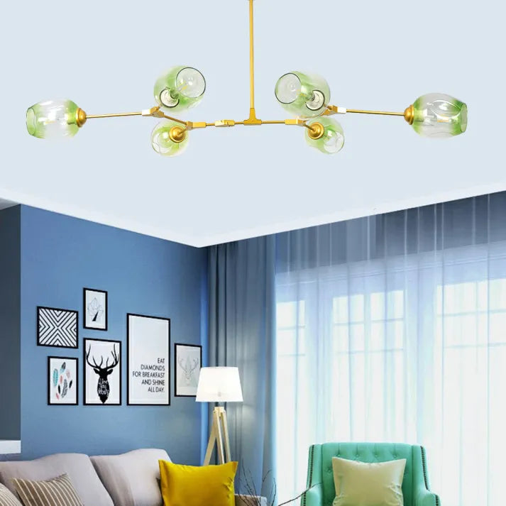 Sputnik Hanglamp Glazen Bubbles – Modern & Speels Design-lamp-De Bazelaar