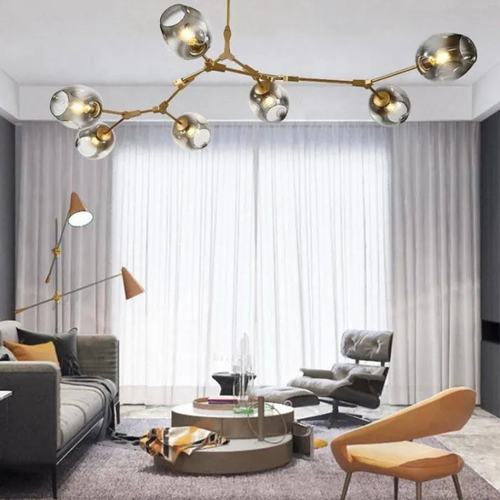 Sputnik Hanglamp Glazen Bubbles – Modern & Speels Design-lamp-De Bazelaar