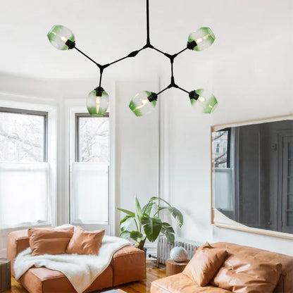 Sputnik Hanglamp Glazen Bubbles – Modern & Speels Design-lamp-De Bazelaar