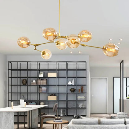 Sputnik Hanglamp Glazen Bubbles – Modern & Speels Design-lamp-De Bazelaar