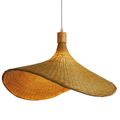 Hanglamp van Gevlochten Bamboe – BambooHaven