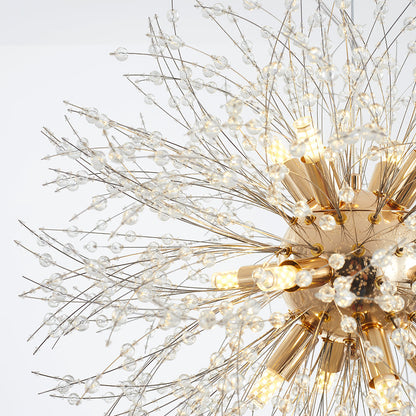 LED Hanglamp Luna - Elegant Witte & Gouden Design-light decor-De Bazelaar